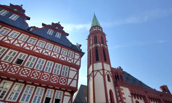 Nikolai Church in Frankfurt — Stock Photo, Image