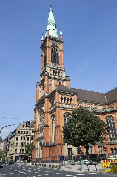 Iglesia de Johannes en Düsseldorf — Foto de Stock