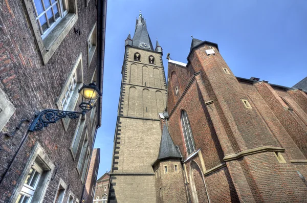 St lambertus kyrkan Düsseldorf — Stockfoto