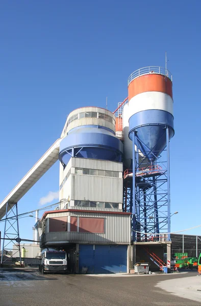 Fábrica de cemento holandés — Foto de Stock