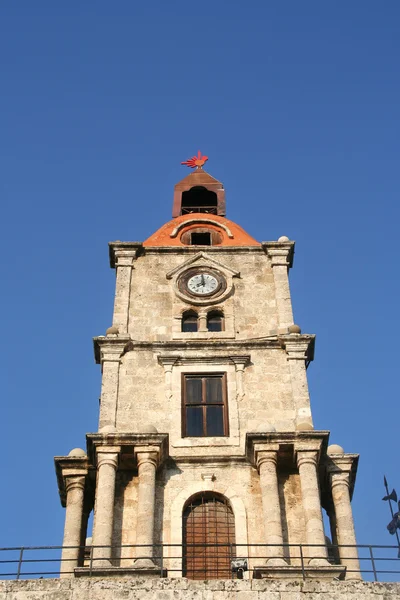 Kerktoren van Rhodos — Stockfoto