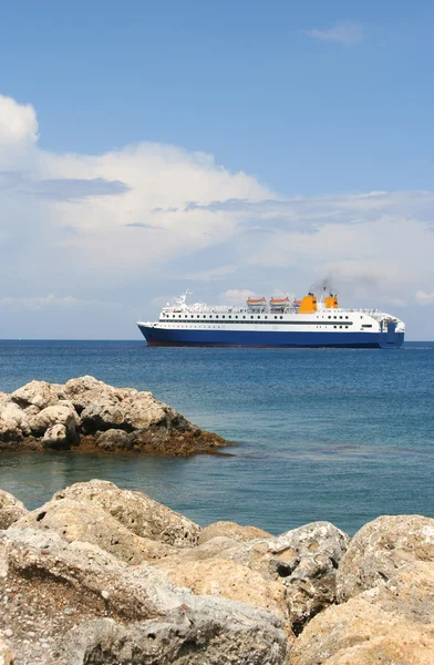 Greek Ferry — Stock Photo, Image