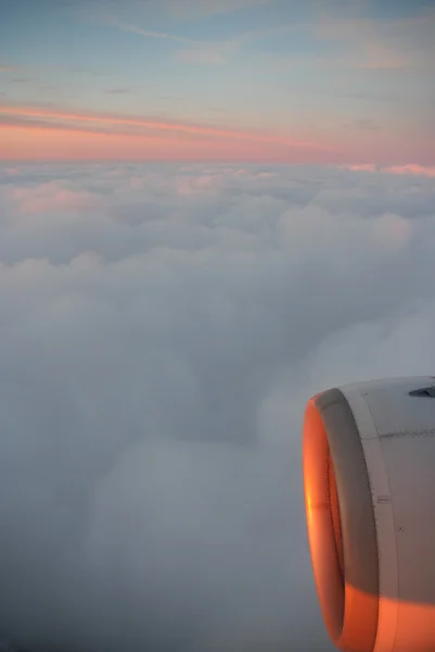 Über den Wolken — Stockfoto