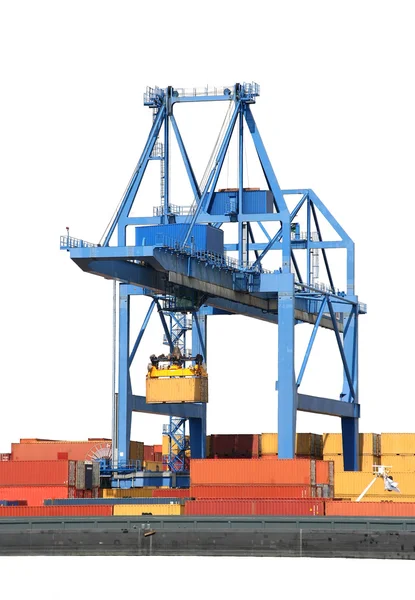 Stora hamnen crane — Stockfoto