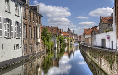 Bruges, Belçika 'da Kanal