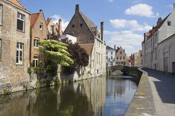 Canal i Brygge, Belgien — Stockfoto