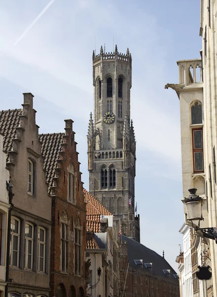 ブルージュ、ベルギーのベルフォール タワー — ストック写真