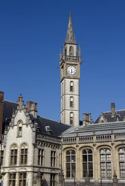 Ghent Clocktower — Stock Photo, Image