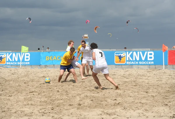 Strandvoetbal — Stockfoto