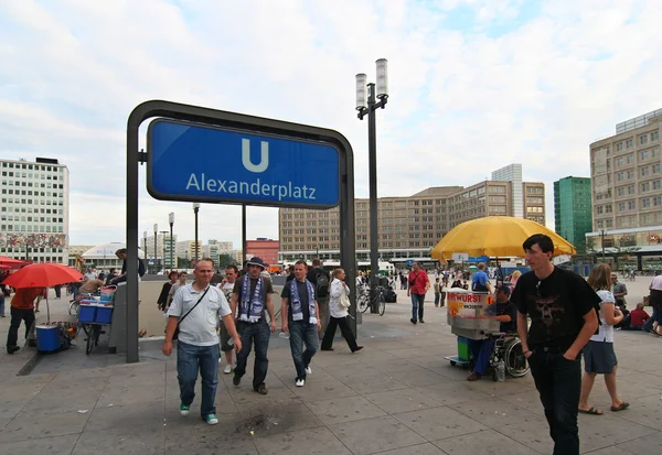 Berlin Alexanderplats — Stock Photo, Image