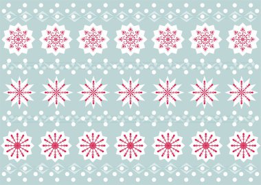 Noel kar tanesi deseni