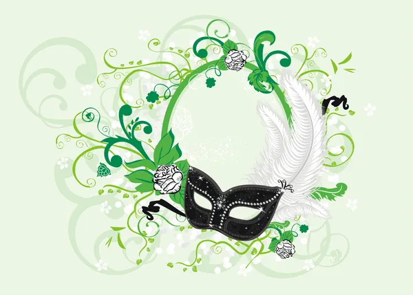 Venetian mask — Stock Vector