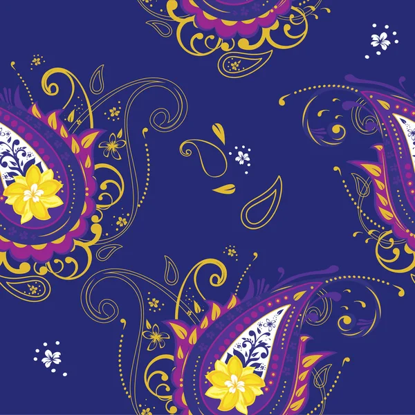 Paisley background — Stock Vector