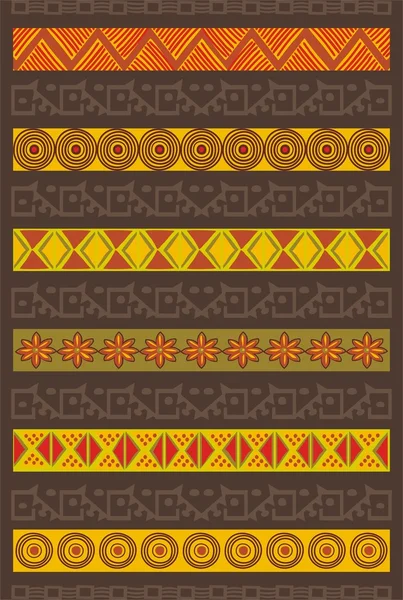 Ethnic Pattern — Stock Vector