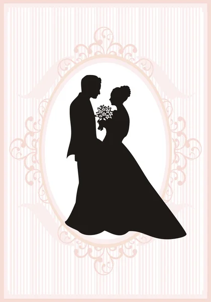 Pareja de boda — Archivo Imágenes Vectoriales