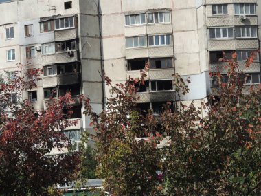 Harkov Saltovka şehrinin Ukrayna bölgesi, savaşın ilk günlerinden itibaren Rusya ile yapılan bombardıman sonrasında zarar gördü.