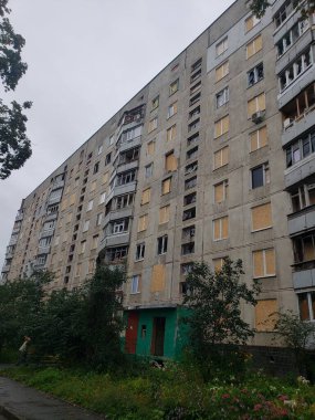 Harkov Saltovka şehrinin Ukrayna bölgesi, savaşın ilk günlerinden itibaren Rusya ile yapılan bombardıman sonrasında zarar gördü.