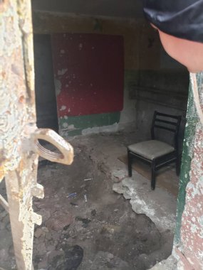 Harkov Saltovka şehrinin Ukrayna bölgesi, savaşın ilk günlerinden itibaren Rusya ile yapılan bombardıman sonrasında zarar gördü.