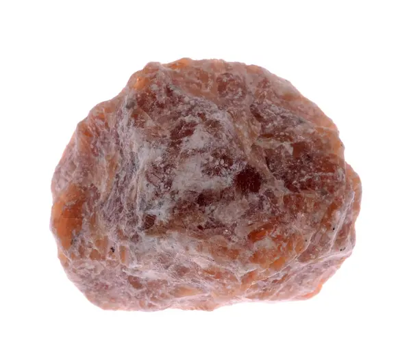 Orange Calcite crystals — Stock Photo, Image