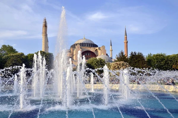 Hagia Sophia at Sultanahmet — Stock Photo, Image