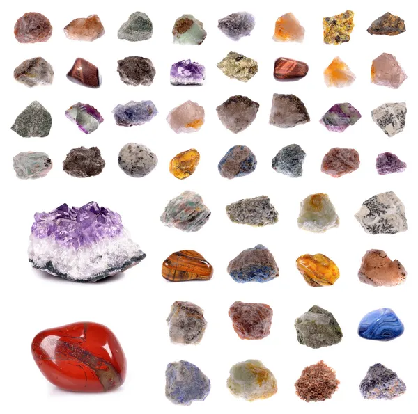 Mineraliensammlung — Stockfoto