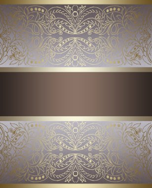 zarif altın ve kahverengi arka plan