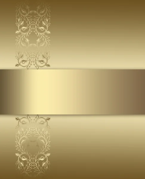 Элегантный золотой и коричневый фон — стоковое фото