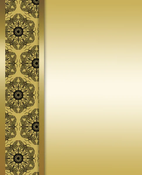 Eleganter goldener und brauner Hintergrund — Stockfoto