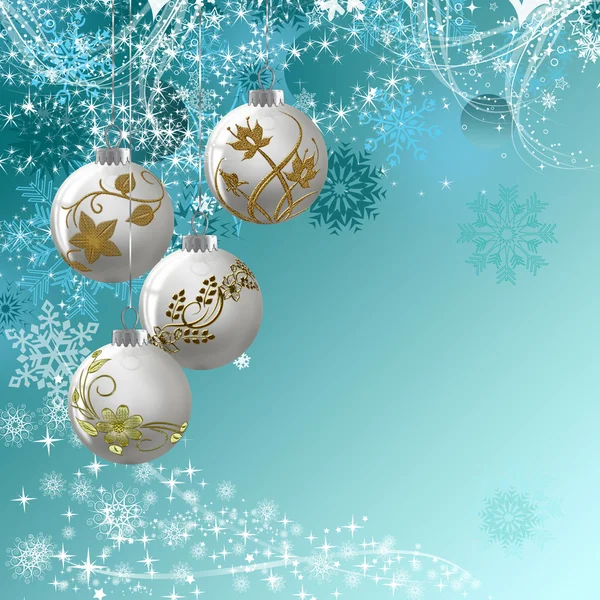 Christmas dekoratif arka plan mavi