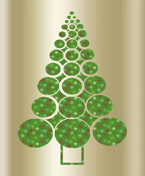 크리스마스푸르른 나무 — 스톡 사진
