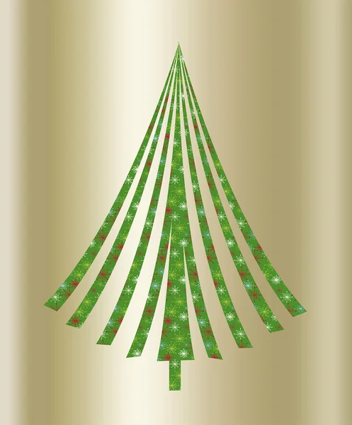 緑のクリスマス ツリー — ストック写真