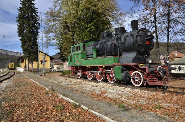 Starodawny stary lokomotywa station, Bułgaria — Zdjęcie stockowe