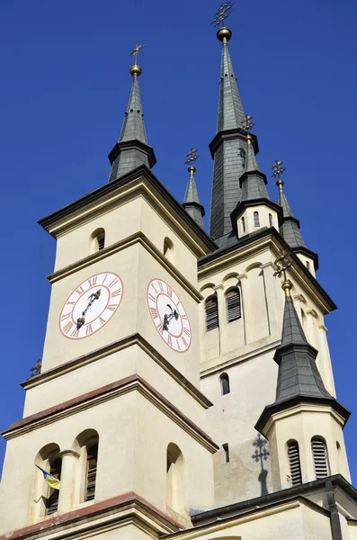 St. nicholas church brasov, Rumänien — Stockfoto