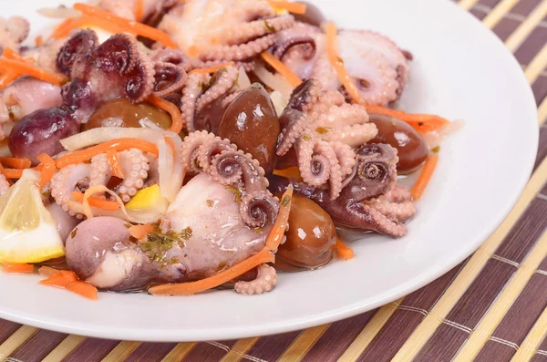 Octopus salade — Stockfoto