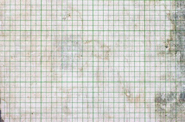 Dirty graph paper — Stock Photo, Image