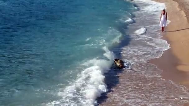 Marcher sur les vagues — Video