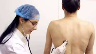Doktor ve hasta.