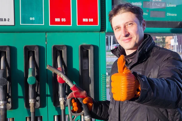 Posto de gasolina — Fotografia de Stock