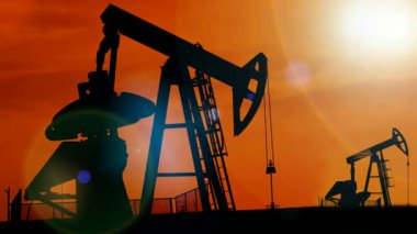 Günbatımında pompa krikolar