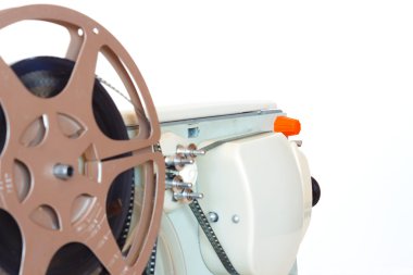 Vintage 8mm film projektör