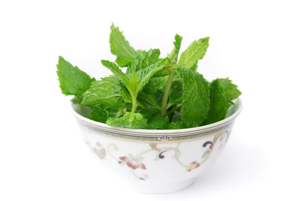 Mints in Bowl — Stock Photo, Image