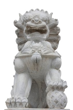 Çin taş aslan