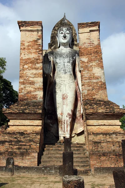 Ruínas no Parque Histórico de Sukhothai — Fotografia de Stock