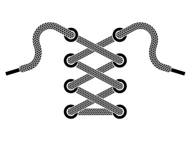 shoe lace symbol