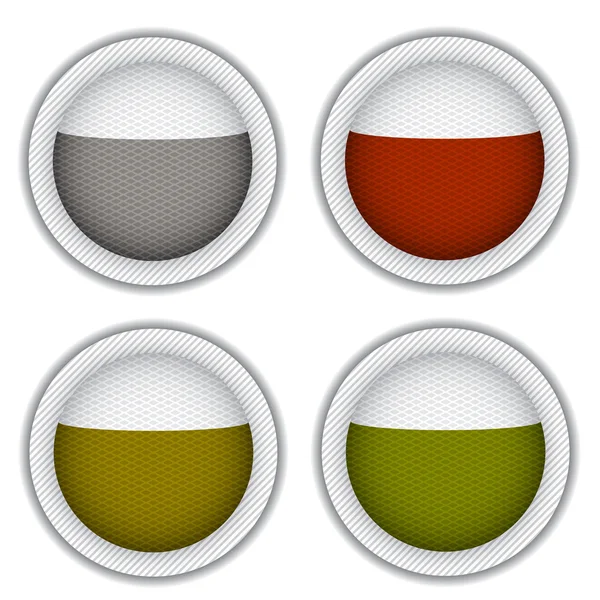 Sachets de thé cercle — Image vectorielle