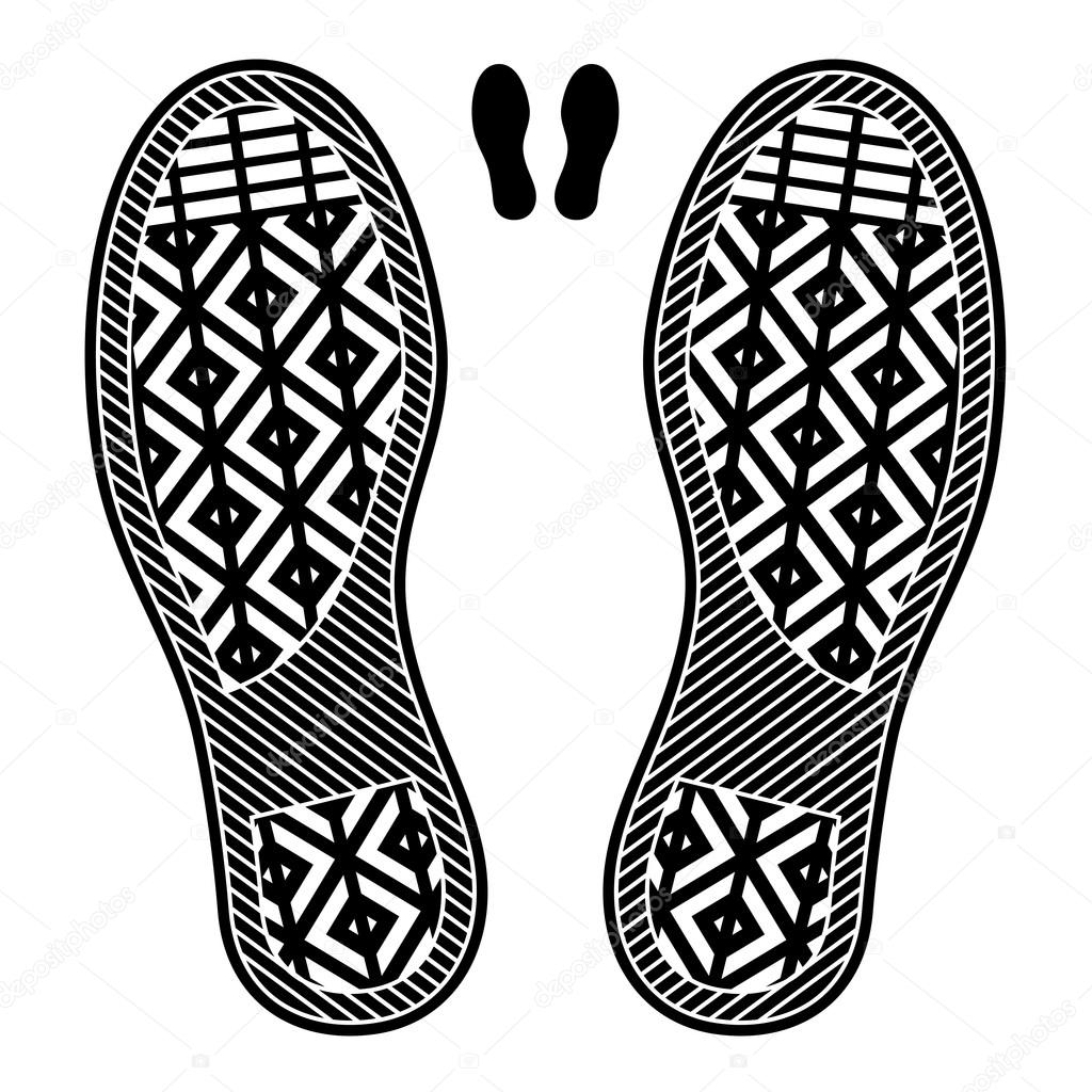 clean shoe imprints
