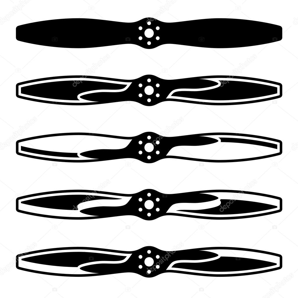 airplane propeller symbols