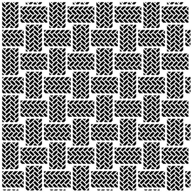 black white seamless textile pattern clipart