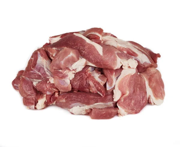 Saftige Scheiben rohes Rindfleisch — Stockfoto