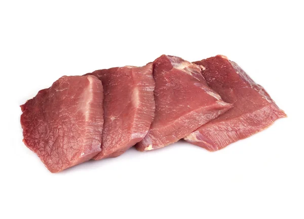 Стейк из сырого мяса — стоковое фото